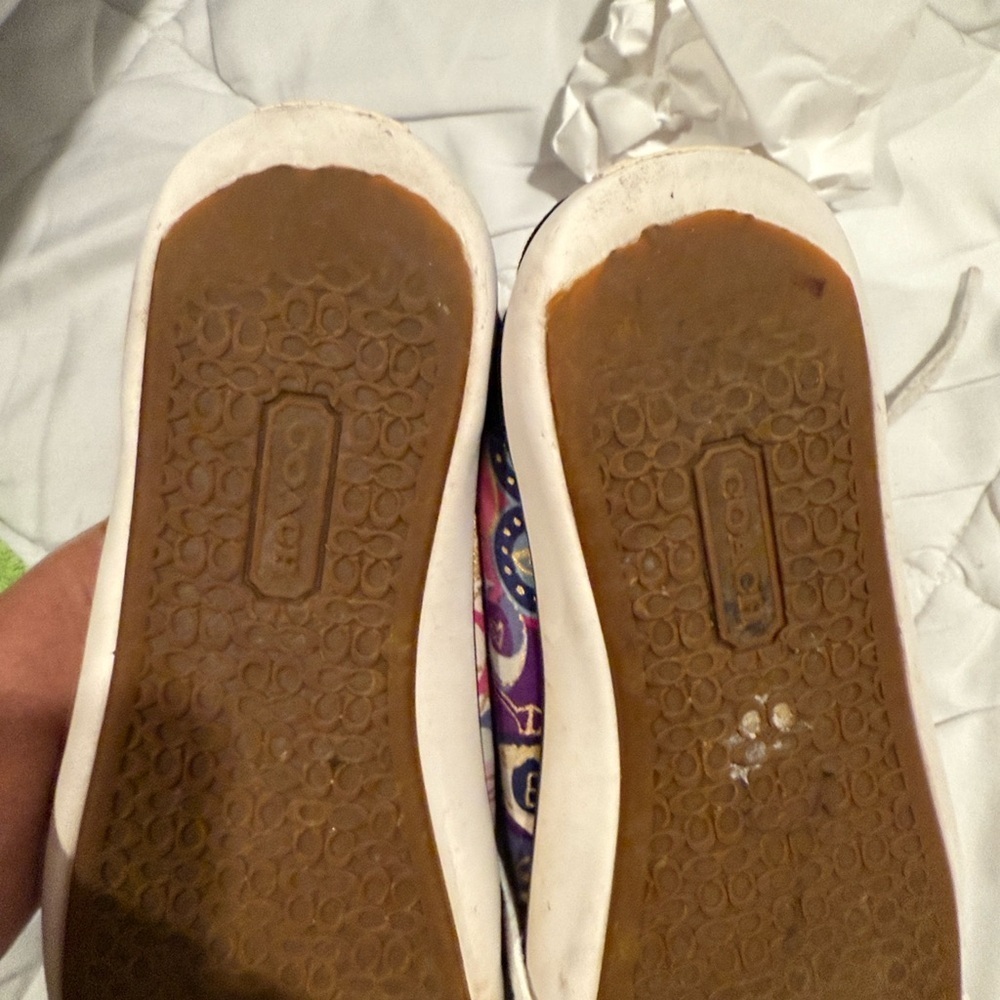 Coach Barrett Sneakers SZ 7/8 - Picture 5 of 11